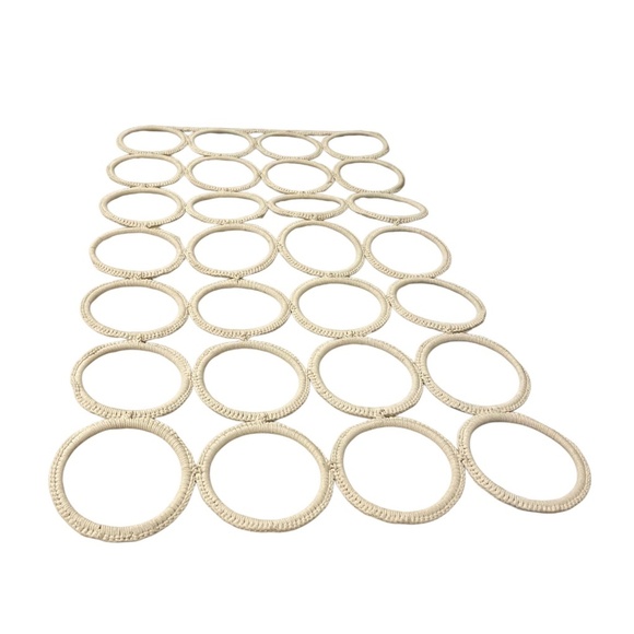 IKEA KOMPLEMENT‎ Multi-Use Scarves Slot Hanger Cream Polypropylene/Steel 28 ¼" - Picture 1 of 9